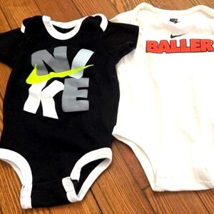 Baby boy nike onesie 3-6month set